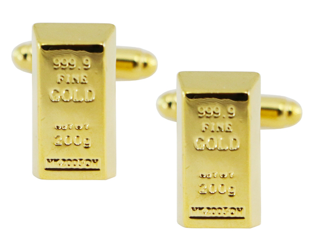 
  
replica gold bar bullion cufflinks


